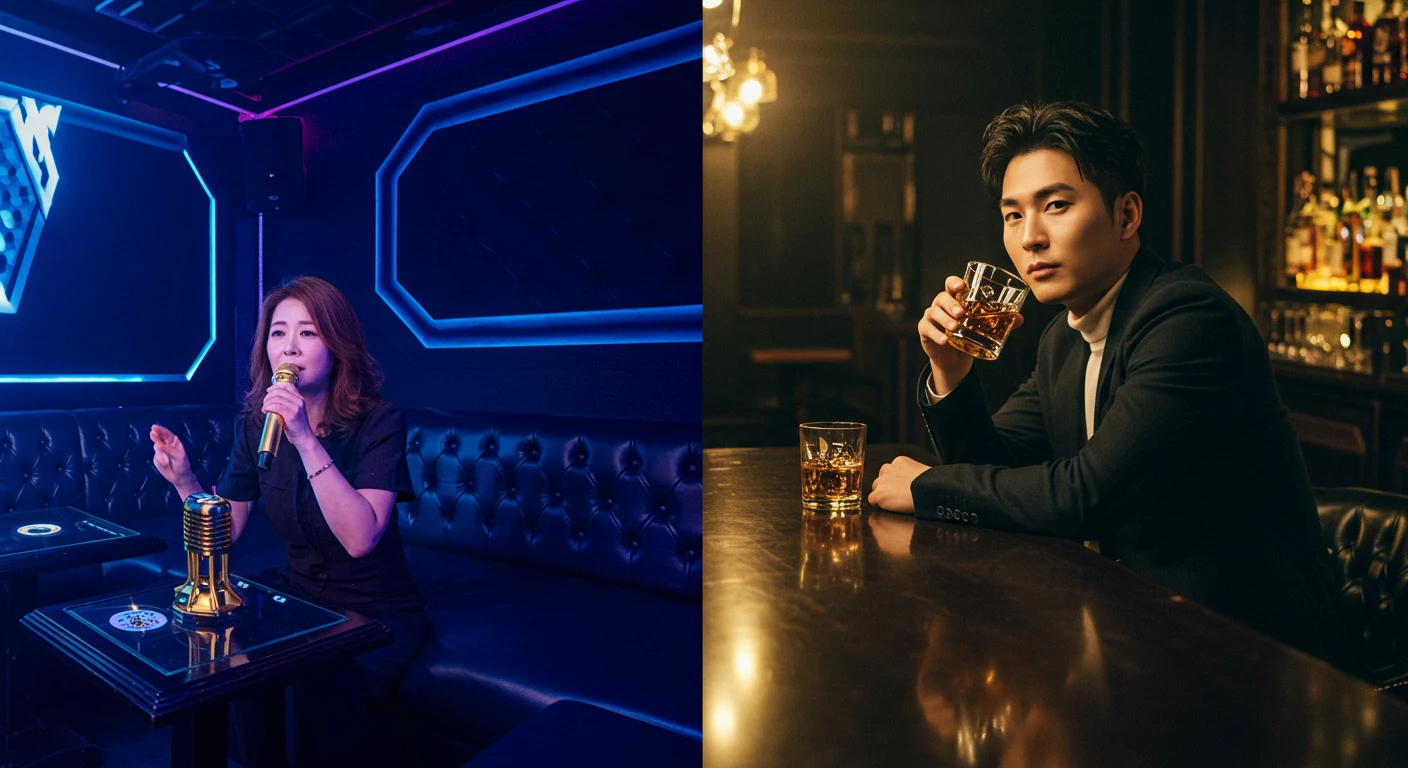 강남 룸싸롱 음식 및 주류 메뉴