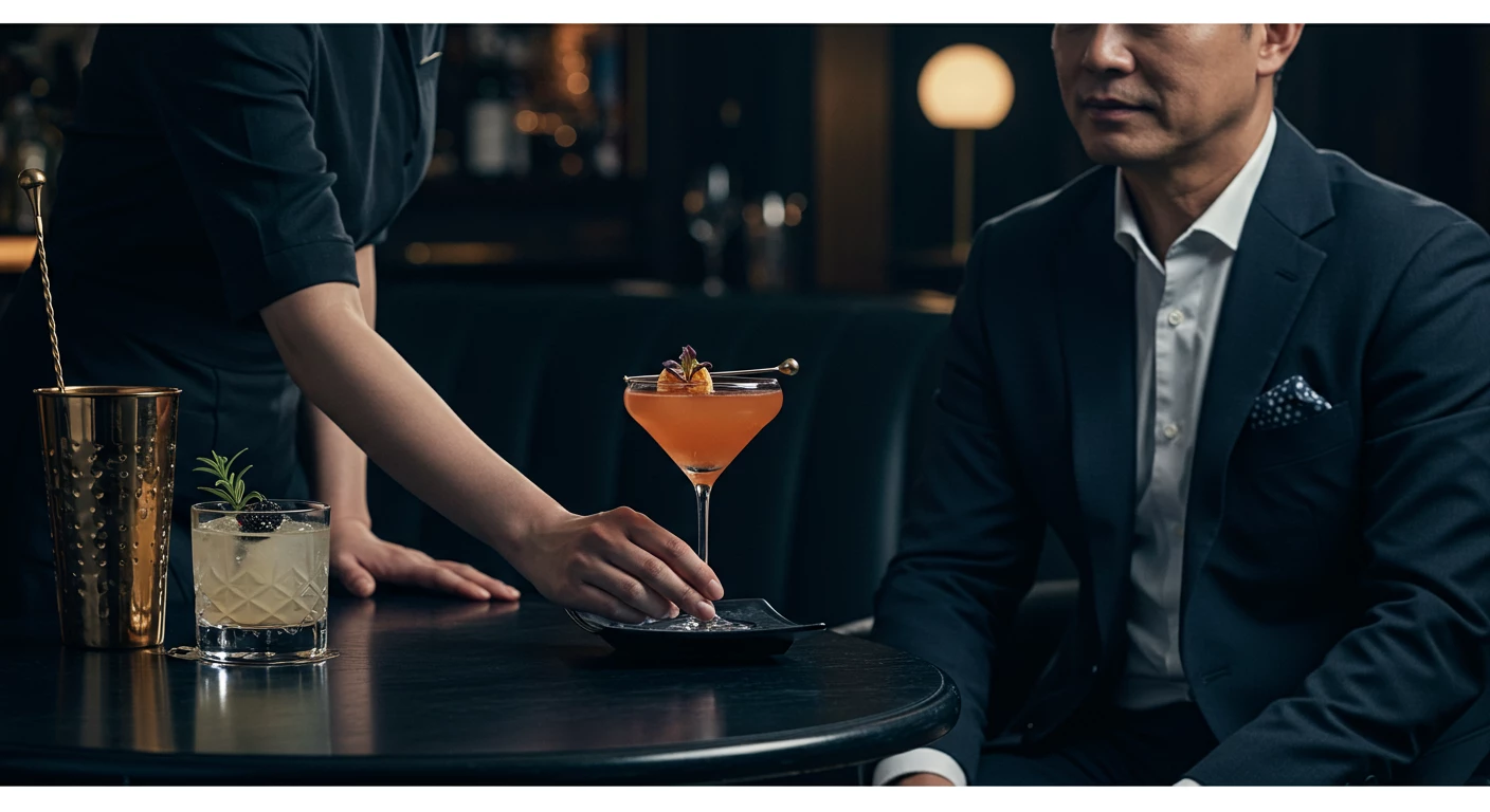강남 달토 셔츠룸의 프리미엄 음료와 서비스